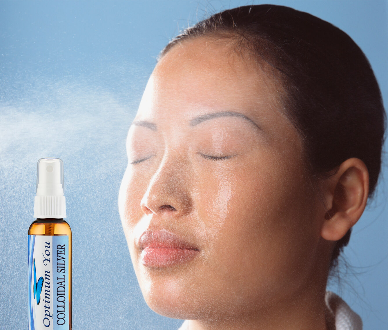 Optimum You Colloidal Silver, 500 ppm: Spraying Face