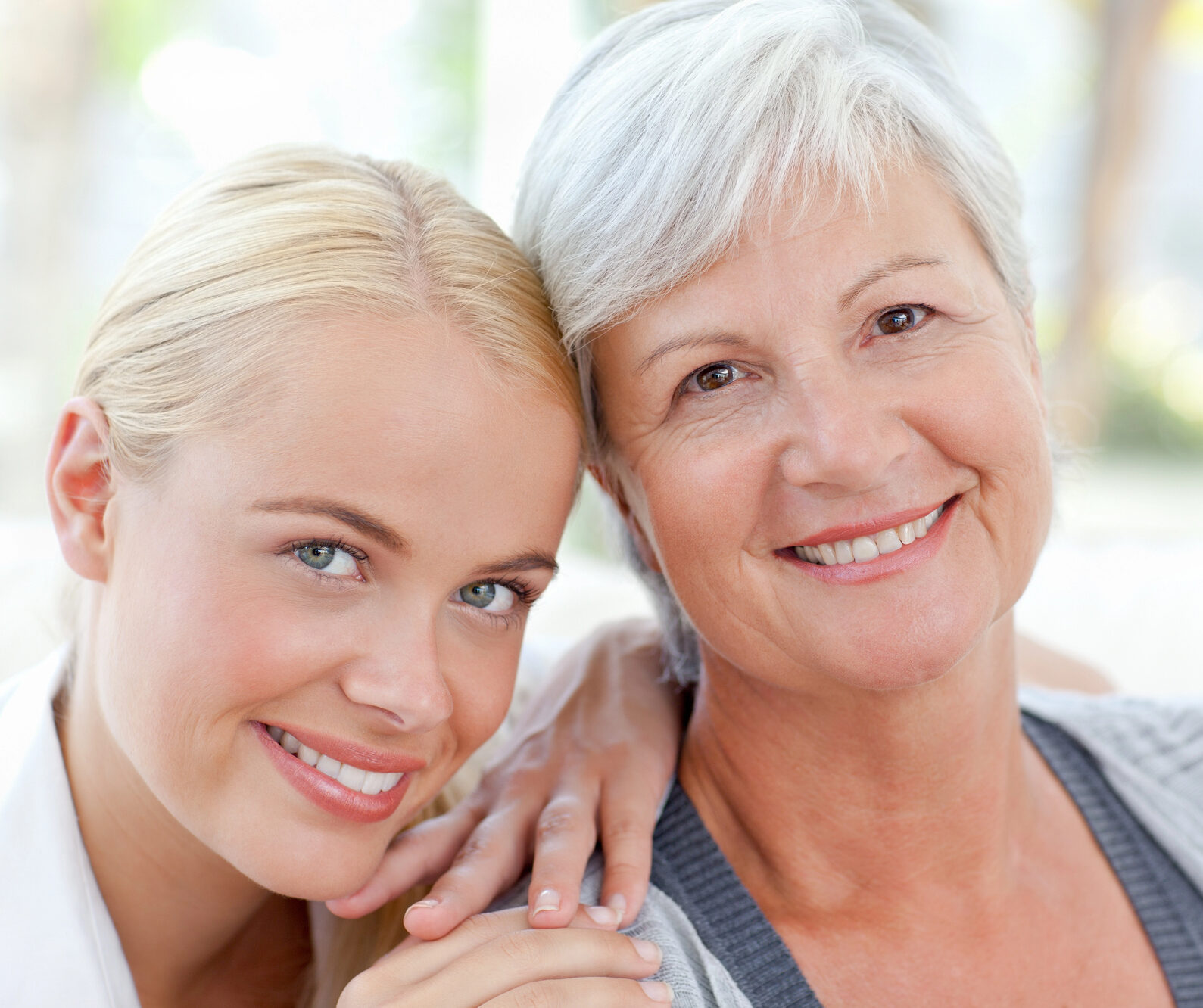 mother and daughter